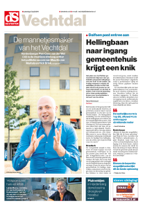 Dagblad de Stentor schreef een artikel over de campagnevaardigheden van Piet-Cees van der Wel